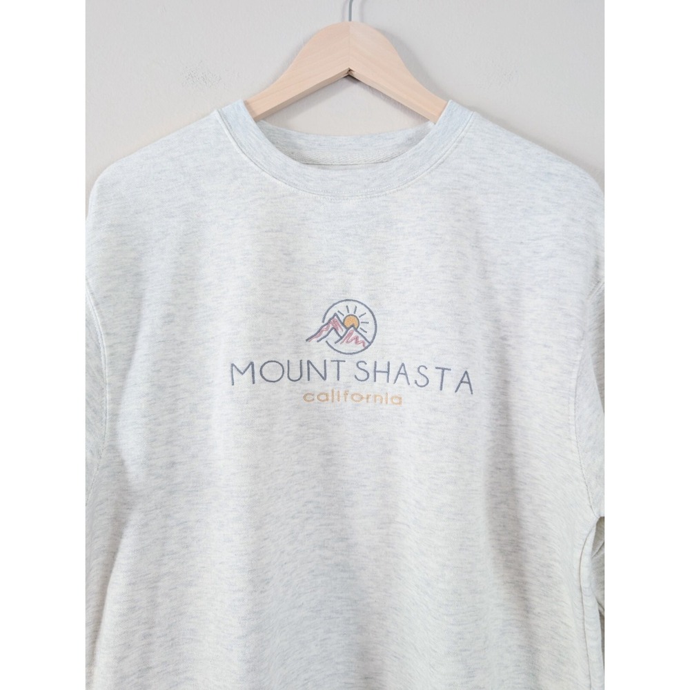 Cozy Oatmeal Heather Mount Shasta Crewneck Sweatshirt Granola Gorpcore Nature S